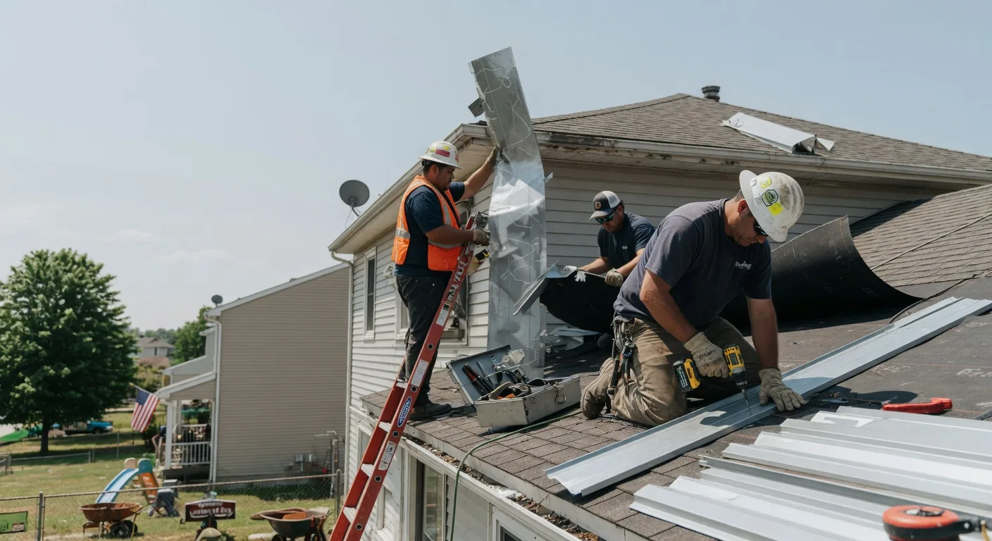 Metal Roofing Installation in Jamestown, LA near me